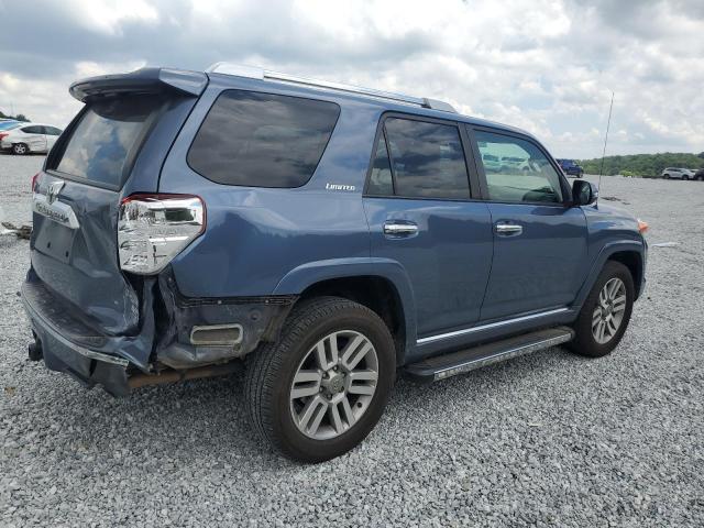 JTEBU5JR2B5074755 - 2011 TOYOTA 4RUNNER SR5 BLUE photo 3