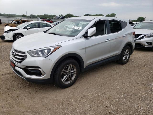 5XYZTDLB8HG411218 - 2017 HYUNDAI SANTA FE S SILVER photo 1