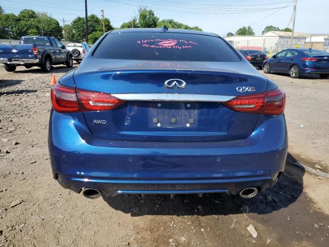 JN1FV7AR1LM660274 - 2020 INFINITI Q50 RED SPORT 400 BLUE photo 6