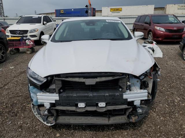 3FA6P0SU1GR283689 - 2016 FORD FUSION TITANIUM PHEV WHITE photo 5