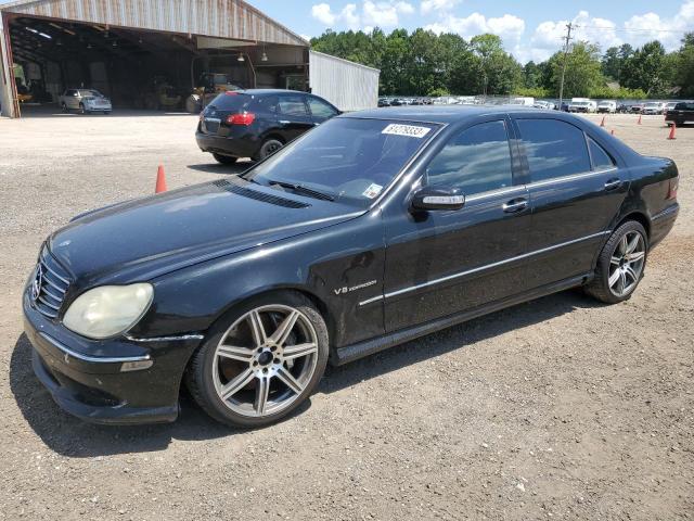 WDBNG74J54A391125 - 2004 MERCEDES-BENZ S 55 AMG BLACK photo 1