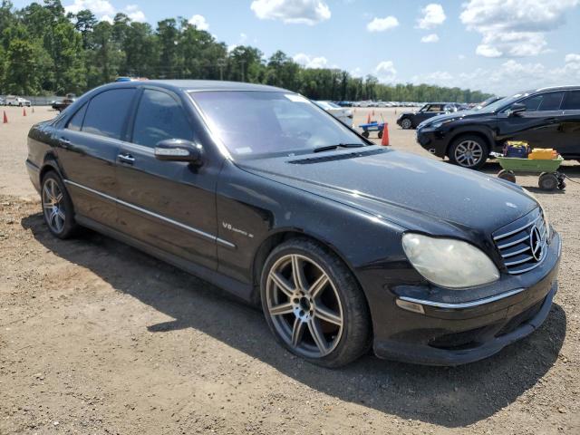 WDBNG74J54A391125 - 2004 MERCEDES-BENZ S 55 AMG BLACK photo 4