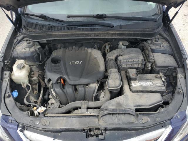 5NPEC4AC2DH555795 - 2013 HYUNDAI SONATA SE 蓝色 照片 11