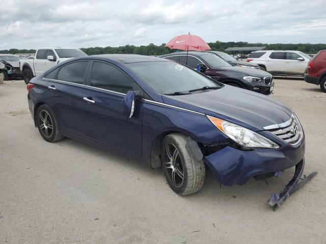 5NPEC4AC2DH555795 - 2013 HYUNDAI SONATA SE 蓝色 照片 4