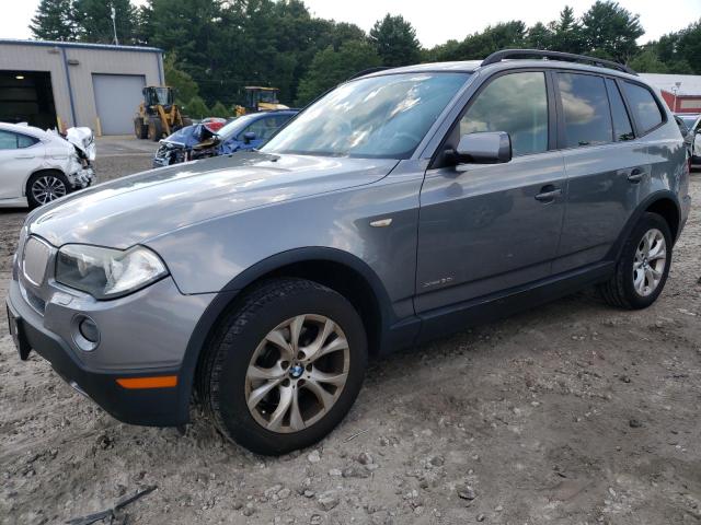 WBXPC93499WJ29635 - 2009 BMW X3 XDRIVE30I GRAY photo 1