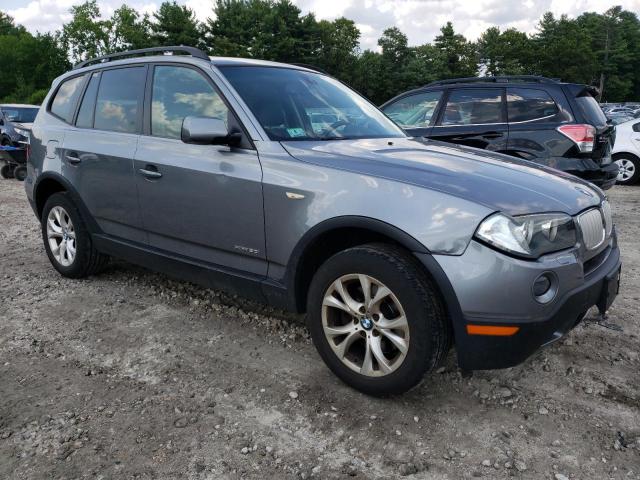 WBXPC93499WJ29635 - 2009 BMW X3 XDRIVE30I GRAY photo 4