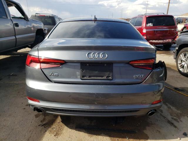 WAUTNAF5XJA000782 - 2018 AUDI A5 PREMIUM PLUS S-LINE GRAY photo 6