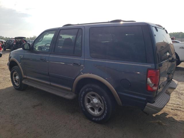 1FMPU18L51LA68202 - 2001 FORD EXPEDITION EDDIE BAUER BLUE photo 2