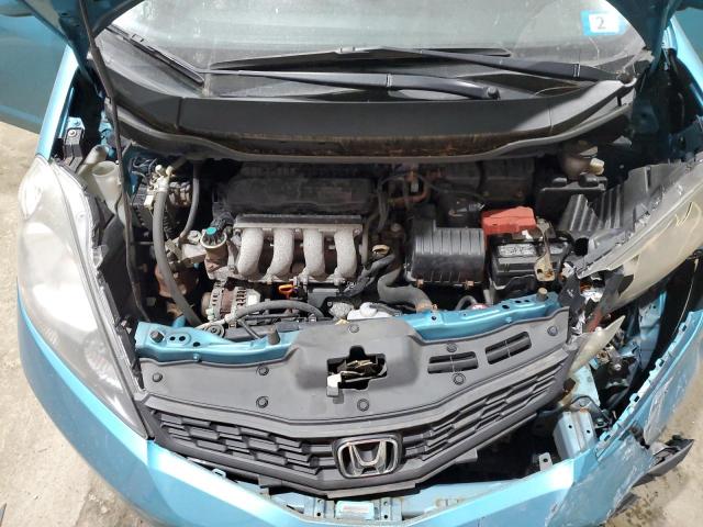 JHMGE8H59CC005827 - 2012 HONDA FIT SPORT TEAL photo 11