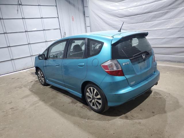 JHMGE8H59CC005827 - 2012 HONDA FIT SPORT TEAL photo 2