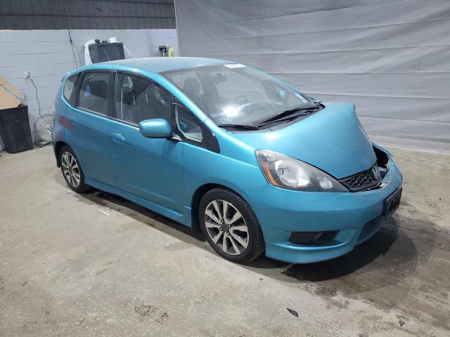 JHMGE8H59CC005827 - 2012 HONDA FIT SPORT TEAL photo 4