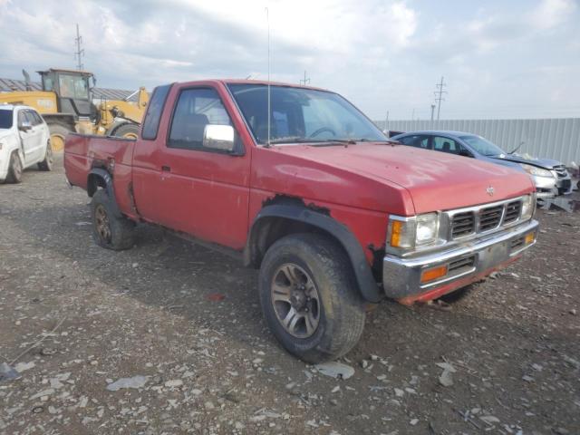 1N6SD16Y5TC309270 - 1996 NISSAN TRUCK KING CAB SE RED photo 4