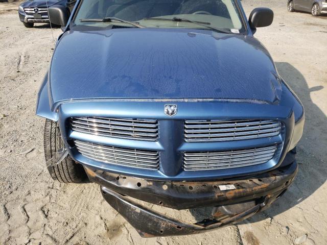 1D7HU16D74J127406 - 2004 DODGE RAM 1500 ST BLUE photo 11