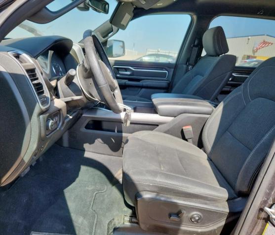 1C6SRFFT9KN637534 - 2019 RAM 1500 BIG HORN/LONE STAR BLACK photo 7