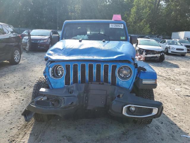 1C6HJTFG8LL169621 - 2020 JEEP GLADIATOR OVERLAND BLUE photo 5