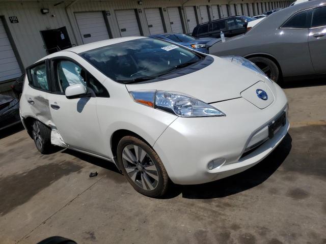 1N4AZ0CP0FC315123 - 2015 NISSAN LEAF S WHITE photo 4