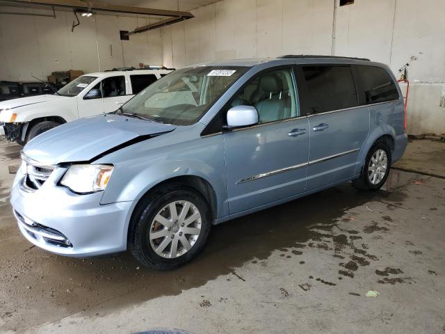 2C4RC1BG9DR605001 - 2013 CHRYSLER TOWN & COU TOURING BLUE photo 1