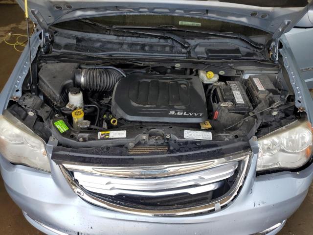 2C4RC1BG9DR605001 - 2013 CHRYSLER TOWN & COU TOURING BLUE photo 12