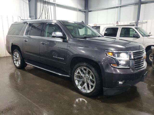 1GNSKJKC7JR187239 - 2018 CHEVROLET SUBURBAN K1500 PREMIER GRAY photo 4