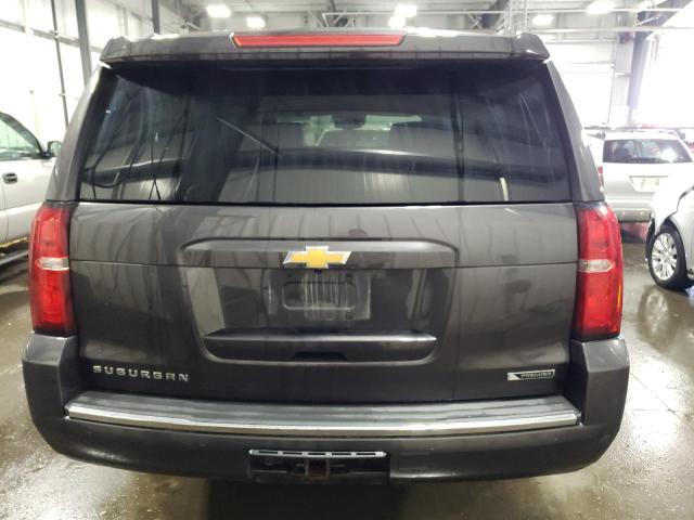 1GNSKJKC7JR187239 - 2018 CHEVROLET SUBURBAN K1500 PREMIER GRAY photo 6