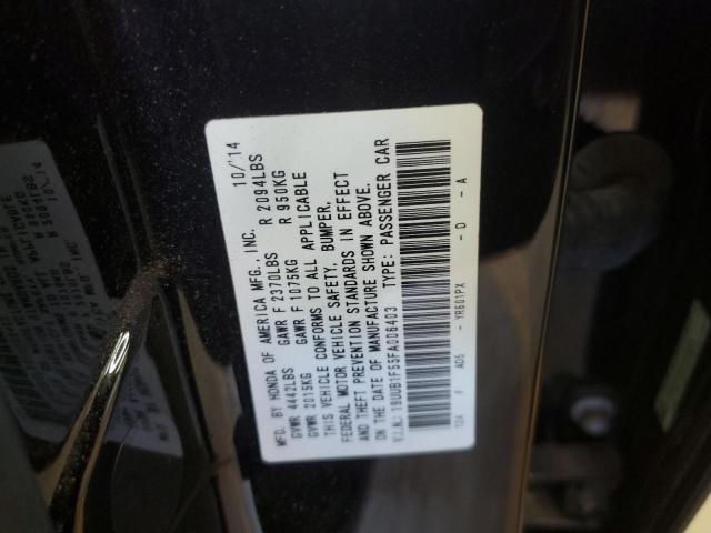 19UUB1F55FA006403 - 2015 ACURA TLX TECH BLACK photo 12