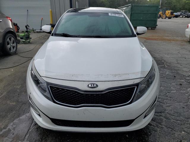 5XXGN4A75EG319290 - 2014 KIA OPTIMA EX WHITE photo 5