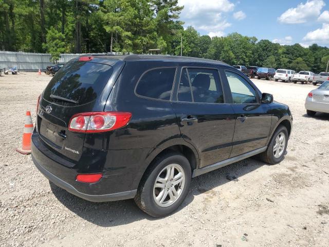 5NMSG3AB8AH381569 - 2010 HYUNDAI SANTA FE GLS BLACK photo 3