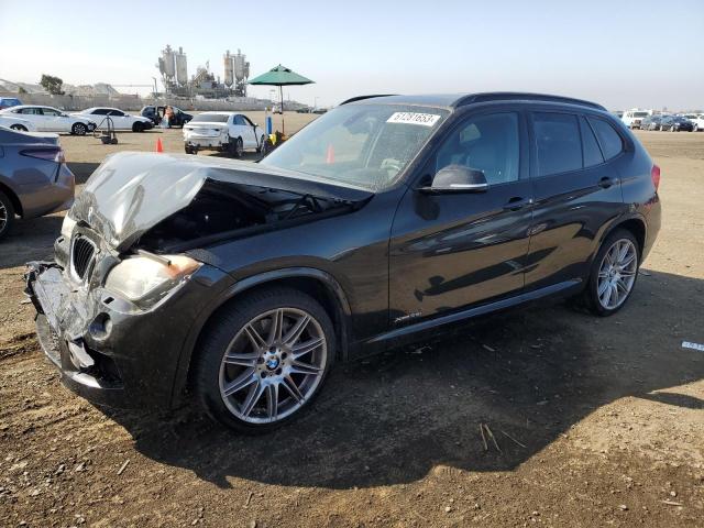 WBAVM5C5XDVV90566 - 2013 BMW X1 XDRIVE35I BLACK photo 1