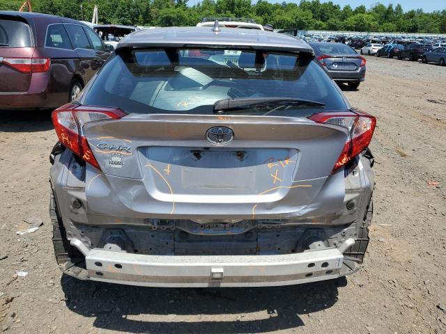 NMTKHMBX7JR000979 - 2018 TOYOTA C-HR XLE GRAY photo 6