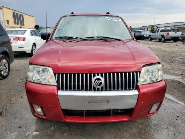 4M2YU561X5DJ05899 - 2005 MERCURY MARINER MAROON photo 5