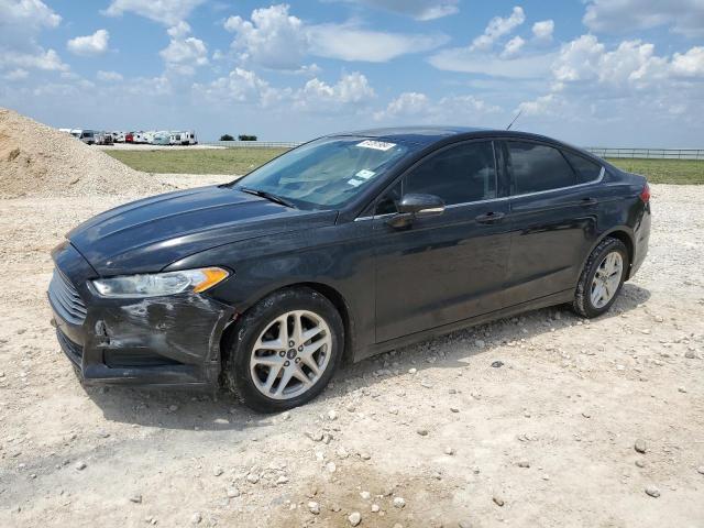 3FA6P0H73DR124976 - 2013 FORD FUSION SE BLACK photo 1