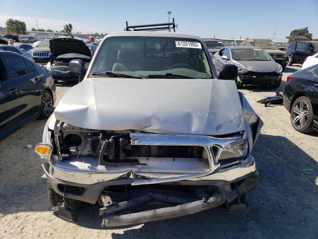 5TESN92N42Z064486 - 2002 TOYOTA TACOMA XTRACAB PRERUNNER ვერცხლისფერი ფოტო 5