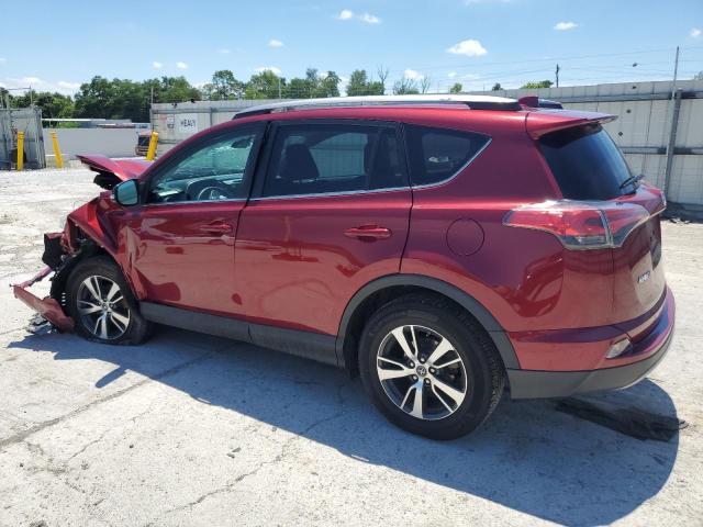 2T3RFREV3JW788610 - 2018 TOYOTA RAV4 ADVENTURE RED photo 2