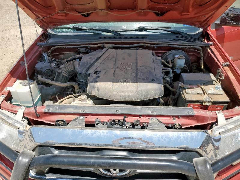 5TFTU4GN2CX026850 - 2012 TOYOTA TACOMA PRERUNNER ACCESS CAB RED photo 11