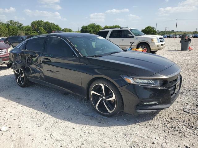 1HGCV1F35JA077918 - 2018 HONDA ACCORD SPORT BLACK photo 4