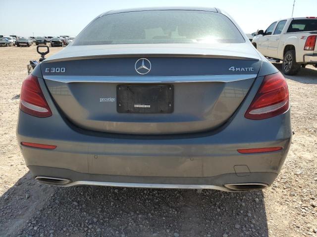 WDDZF4KB9HA114845 - 2017 MERCEDES-BENZ E 300 4MATIC GRAY photo 6