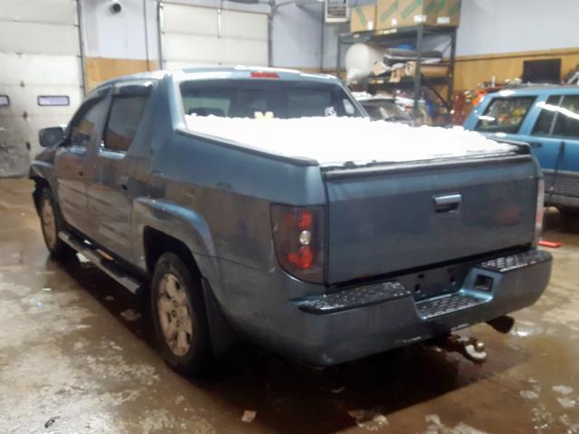 2HJYK16546H571674 - 2006 HONDA RIDGELINE RTL  photo 3