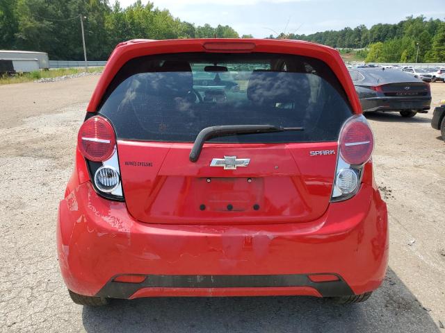 KL8CD6S92DC524943 - 2013 CHEVROLET SPARK 1LT RED photo 6