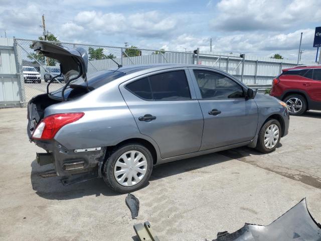 3N1CN7AP7KL838831 - 2019 NISSAN VERSA S Сұр фото 3