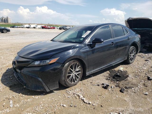 4T1G11AK0NU714076 - 2022 TOYOTA CAMRY SE შავი ფოტო 1