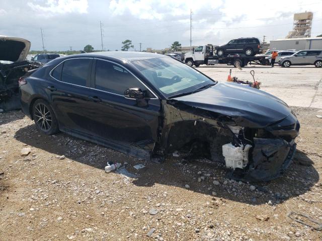 4T1G11AK0NU714076 - 2022 TOYOTA CAMRY SE შავი ფოტო 4