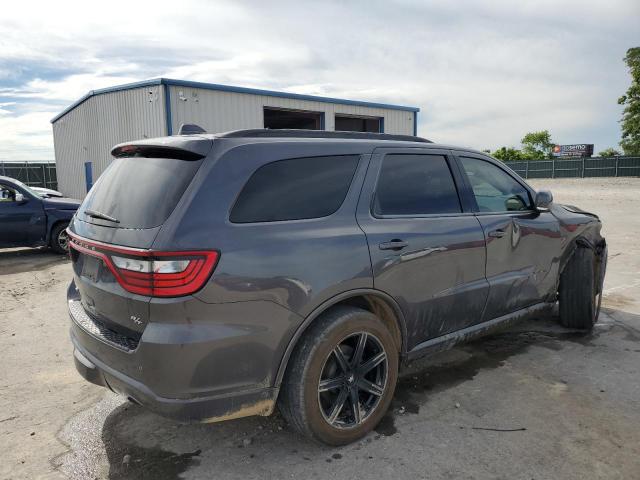 1C4SDJCT5JC219481 - 2018 DODGE DURANGO R/T GRAY photo 3