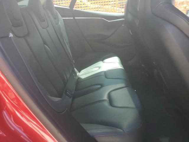 5YJSA1H19EFP27946 - 2014 TESLA MODEL S 红色 照片 10