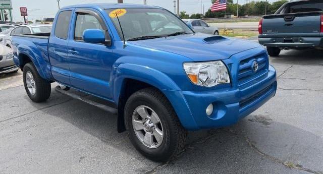 5TETU62N86Z174811 - 2006 TOYOTA TACOMA PRERUNNER ACCESS CAB BLUE photo 1