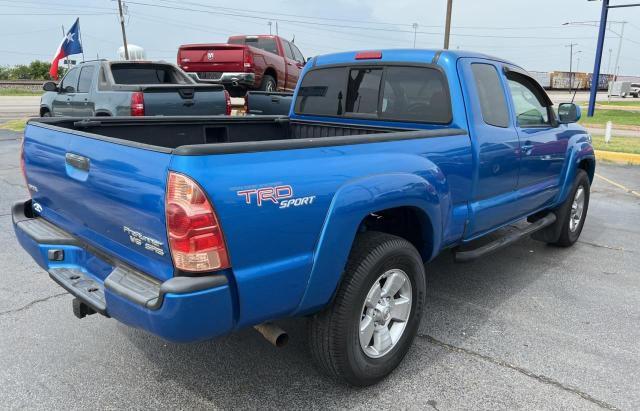 5TETU62N86Z174811 - 2006 TOYOTA TACOMA PRERUNNER ACCESS CAB BLUE photo 4