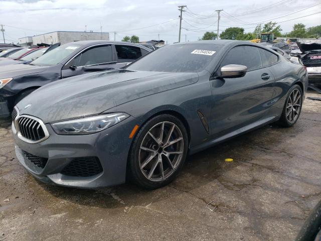 WBABC4C51KBU96543 - 2019 BMW M850XI GRAY photo 1