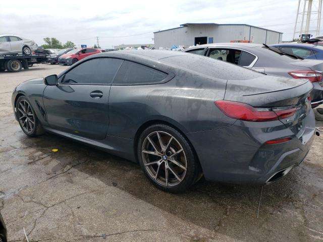 WBABC4C51KBU96543 - 2019 BMW M850XI GRAY photo 2