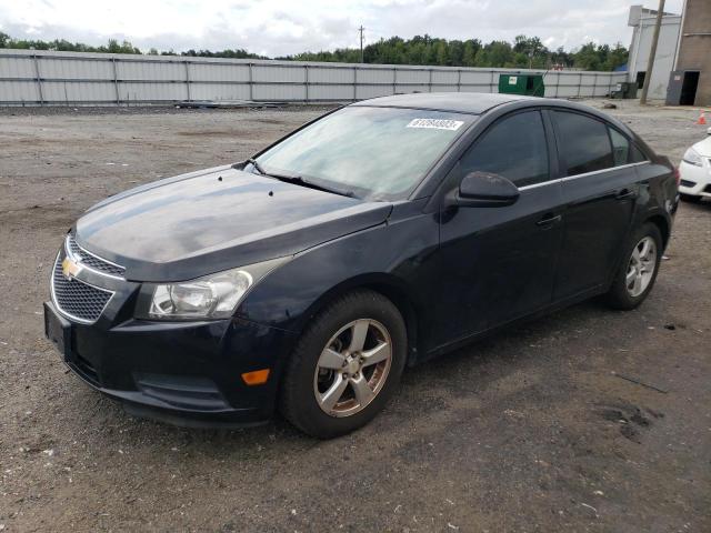 1G1PF5S97B7102453 - 2011 CHEVROLET CRUZE LT BLACK photo 1