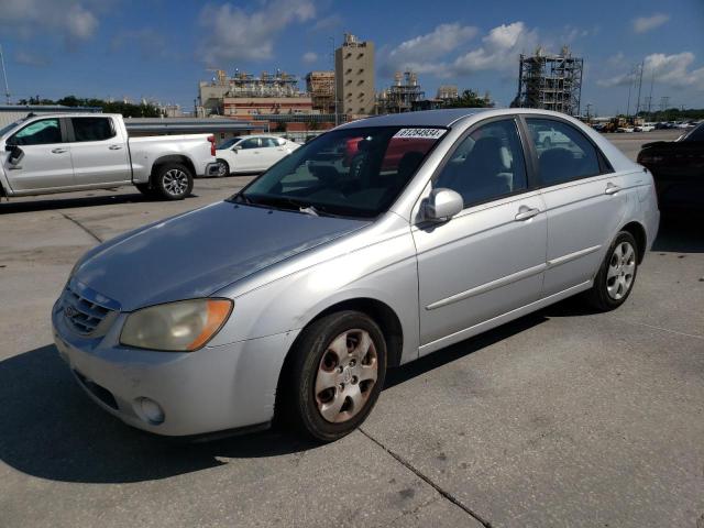 KNAFE121765268673 - 2006 KIA SPECTRA LX SILVER photo 1