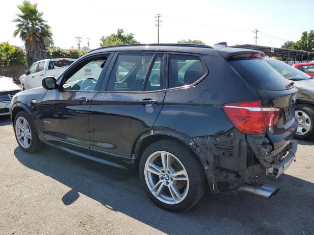 5UXWX7C53E0E75849 - 2014 BMW X3 XDRIVE35I BLUE photo 2